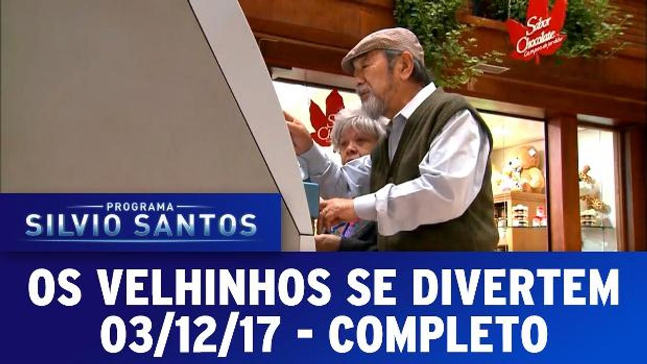 Os Velhinhos se Divertem - 03.12.17 - Completo