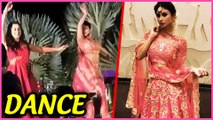 Mouni Roy Dance At Aashka And Brent Sangeet Ceremony