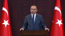 Başbakan Yardımcısı ve Hükümet Sözcüsü Bekir Bozdağ: 