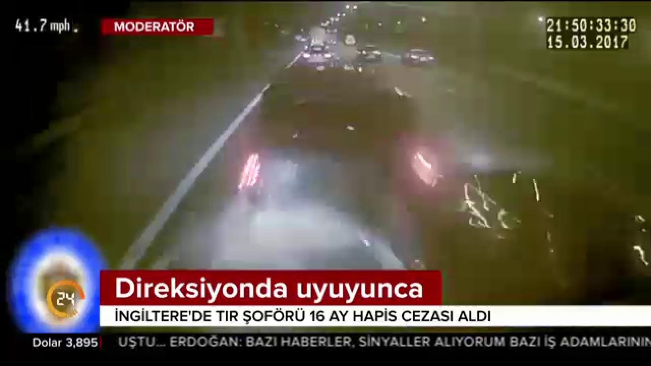 Direksiyonda uyuyunca