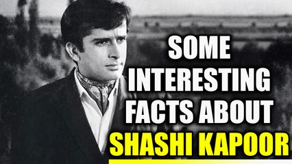 Shashi Kapoor : Unknown facts about veteran actor and his personal life | Oneindia News