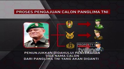 Inilah Proses Pengajuan Calon Panglima TNI