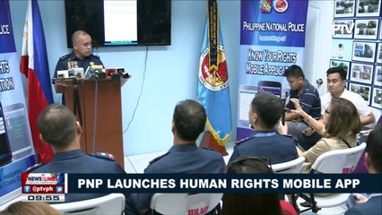 PNP launches human rights mobile app