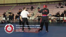 Laï-muoï : Séniors Classe 2 (80 kg). Demi-finale — 02/12/2017