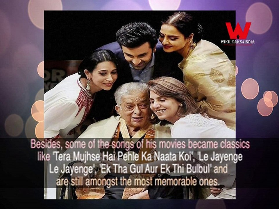 अभिनेता शशि कपूर का "1938 से 2017 तक का सफ़र"