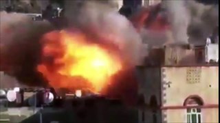 Houthi-Rebels blow up Saleh-defector's house in Hajjah City