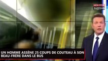 Chicago : Un homme assène 25 coups de couteau à son beau-frère dans un bus (Vidéo)