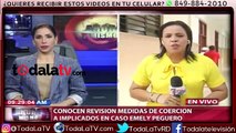 Conocen revisión medidas de coerción a implicados en caso Emely Peguero-CDN-Video