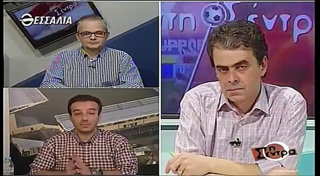 13η ΑΕΛ-Πας Γιάννινα 1-1 2017-18 Στη σέντρα-Tv thessalia