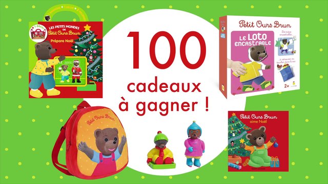 Grand jeu-concours de Noël Petit Ours Brun