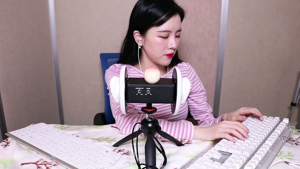 한국어 ASMR 키보드소리 / Keyboard sound / object ASMR