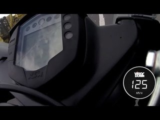 KTM RC 125 - Top Speed - 125km/h