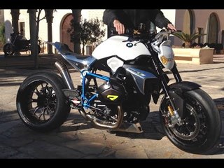 BMW R1200R Concept Roadster exhaust sound