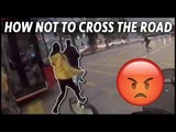 Motorcycle helmet cam captures the moment pedestrian nearly gets hit by bus | Motorbike Monday