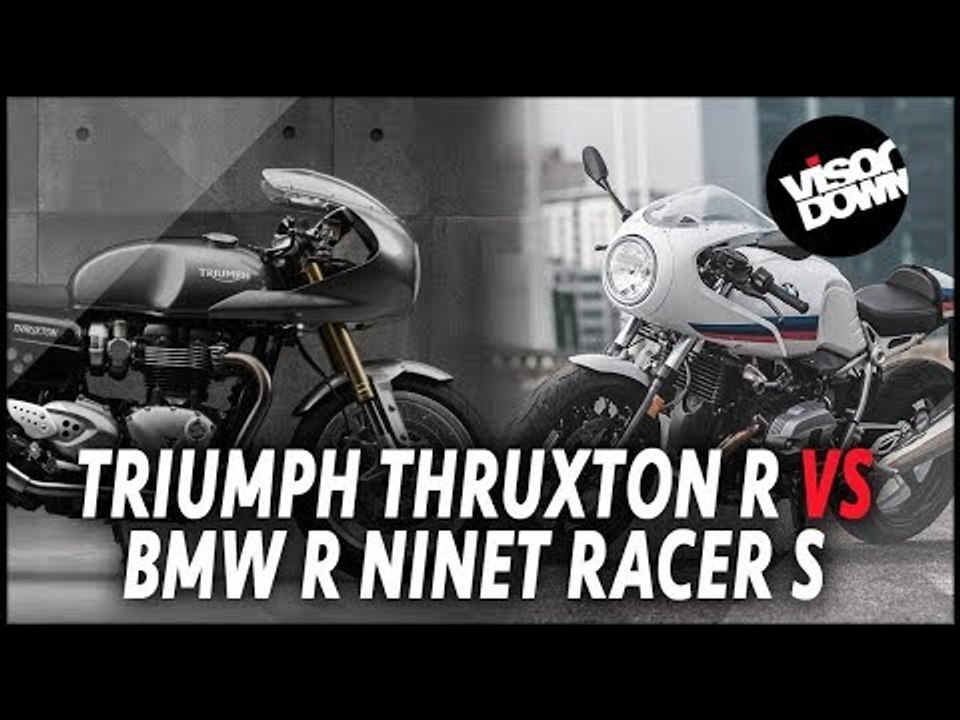Triumph Thruxton R Vs BMW R nineT Racer S Motorbike Review | Visordown.com