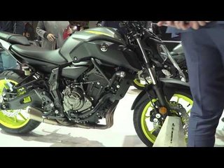 New Yamaha MT-07 - Closer look | EICMA 2017
