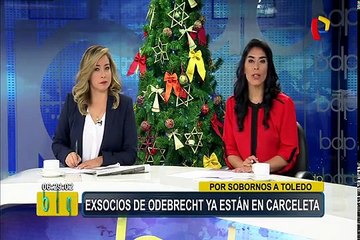 Ex socios de Odebrecht son trasladados a carceleta del Poder Judicial