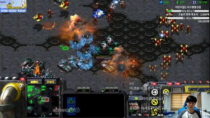둘의 경기력에 시청자들 감탄이 절로. VS 김택용 래더게임 ::: starcraft remastered