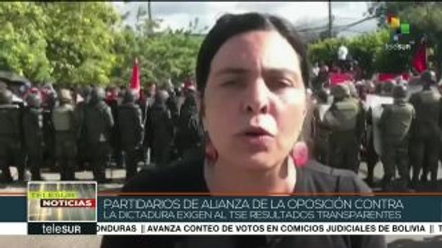 teleSUR Noticias: Honduras: TSE ofreció escrutinio especial