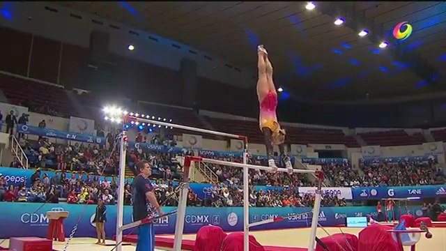 Angelina Melnikova - UB AA - Gymnastics 2017 Mexico Open