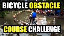 Bicycle Obstacle Course Challenge