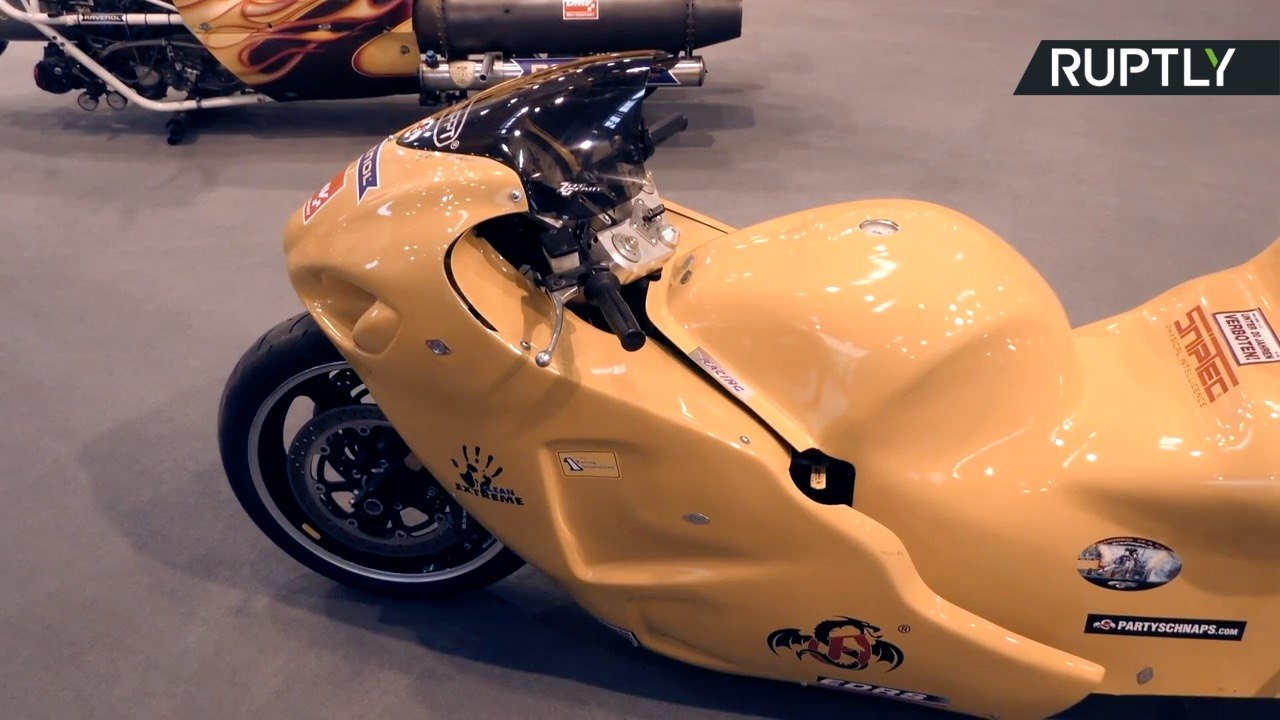 Crotch Rocket? Check Out the 7,000 Horsepower Rocket Motorbike video