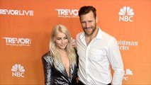 Julianne Hough and Brooks Laich 2017 TrevorLIVE LA Gala Red Carpet