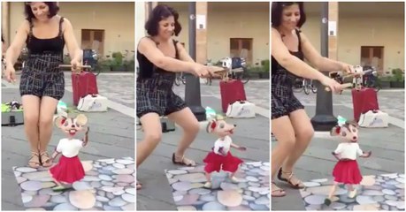 Quando percebes que uma simples marioneta dança "Despacito" melhor do que tu...