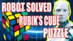 Robot can solve rubiks cube puzzle