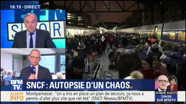 Montparnasse: Notre objectif est de diminuer l’occurrence de ces événements , déclare Patrick Jeantet, PDG de SNCF Réseau