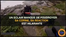 Ils frôlent la mort lors d'une balade à la mer, la réaction de l'homme est hilarante