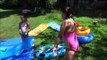 Toy Freaks - Freak Family Vlogs - Bad Baby Giant Slip N Slide Party Toy Freaks Family Fails Victoria Annabelle