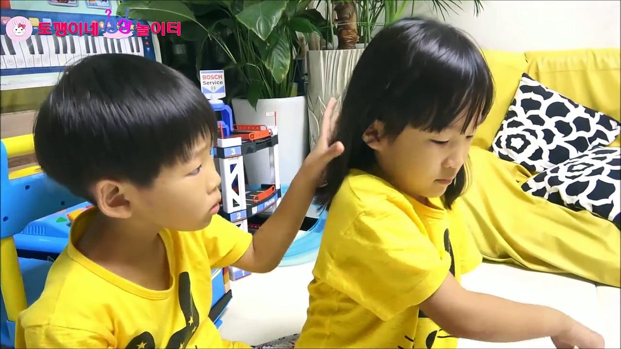 가짜 나린이가 나타났다?! 진짜 누나를 찾아라! 과연 다린이는 찾을수 있을까요? Twins Find your real sister [토깽이네상상놀이터][토상놀]
