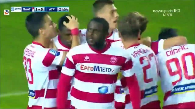 1-0 Clarck N'Sikulu Goal Greece Super League - 04.12.2017 AO Platanias 1-0 Atromitos FC