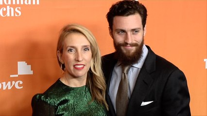 Aaron Taylor-Johnson and Sam Taylor-Johnson 2017 TrevorLIVE LA Gala Red Carpet
