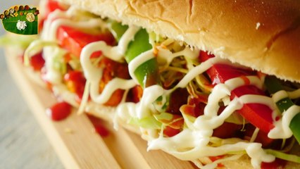 Bakery Style Burger Recipe | Samayal Manthiram