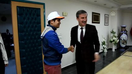 Zihinsel Engelli Olan Gökhan'ın Dileği Yerine Geldi