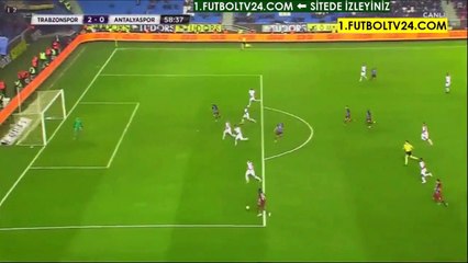 Descargar video: 2-0 Dame N'Doye Goal Turkey  Süper Lig - 04.12.2017 Trabzonspor 2-0 Antalyaspor