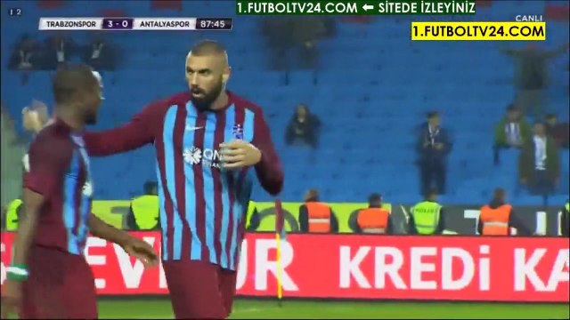 3-0 Burak Yılmaz Goal Turkey Süper Lig - 04.12.27 Trabzonspor 3-0 Antalyaspor