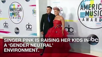 Pink Reveals She Raises Her Children Gender Neutral