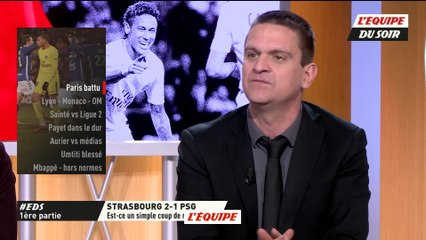 Foot - L1 - EDE : G. Schneider sur le but du PSG face à Strasbourg
