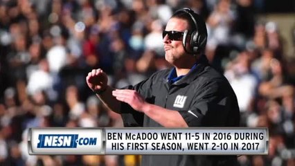 Giants Fire Head Coach Ben McAdoo, GM Jerry Reese