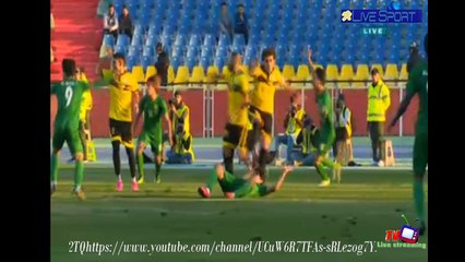 2017 12 04  ضربه الجزاء لنادي الشرطه امام زاخو بتنفيذ ايمن حسين