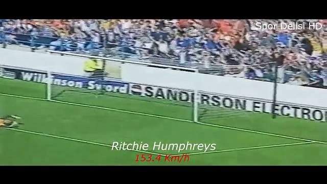 Futbol Tarihinde En Hızlı Atılmış Şutlar ● Top 15 ● Hami, Tugay, Beckham, Hakan Balta, Ibrahimovic