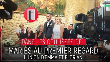 Mariés au premier regard : dans les coulisses du mariage d'Emma et Florian