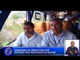 Ministerio de Obras Públicas entregó vías renovadas en Manabí