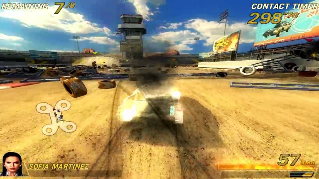 FlatOut 2 .-FOJ Mod Amator Gameplay Performance