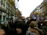 Manifestation contre les grèves, 18 novembre 2007