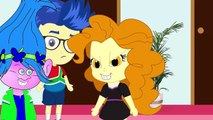 My Little Pony MLP Equestria Girls Transforms with Animation Scramble Dresses Fight Story Real Life