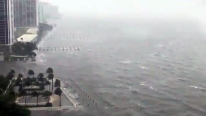 LO ÚLTIMO Video de las inundaciones en Brickell, Miami tras los efectos del poderoso Huracán Irma